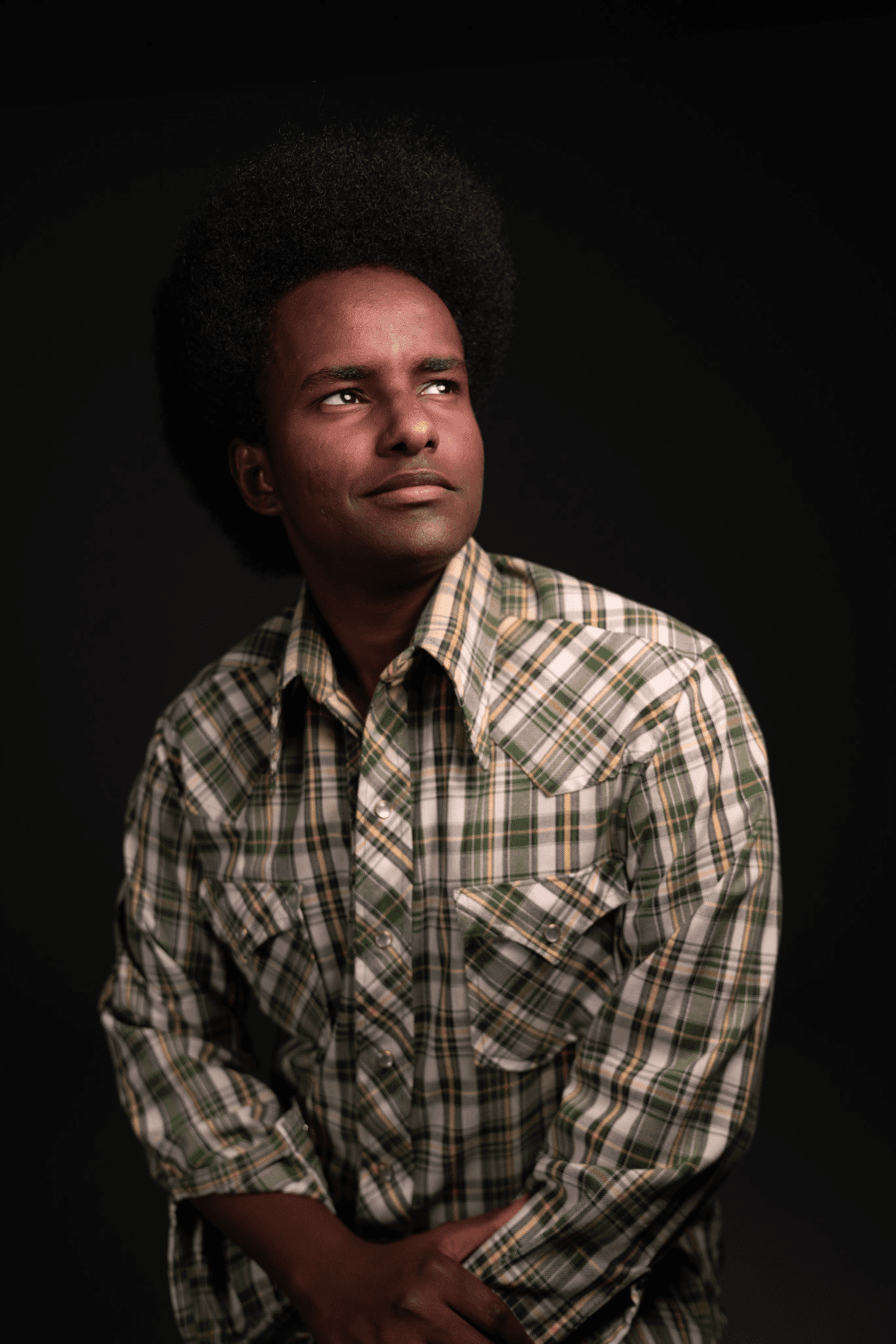 Echoes of Elegance – Self-Portrait - Creative project by Anas Mohamed